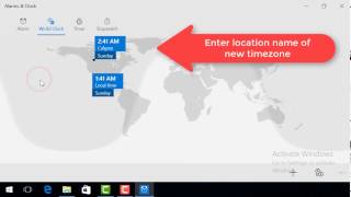 How to Pin a World Clock To Start In Windows 10