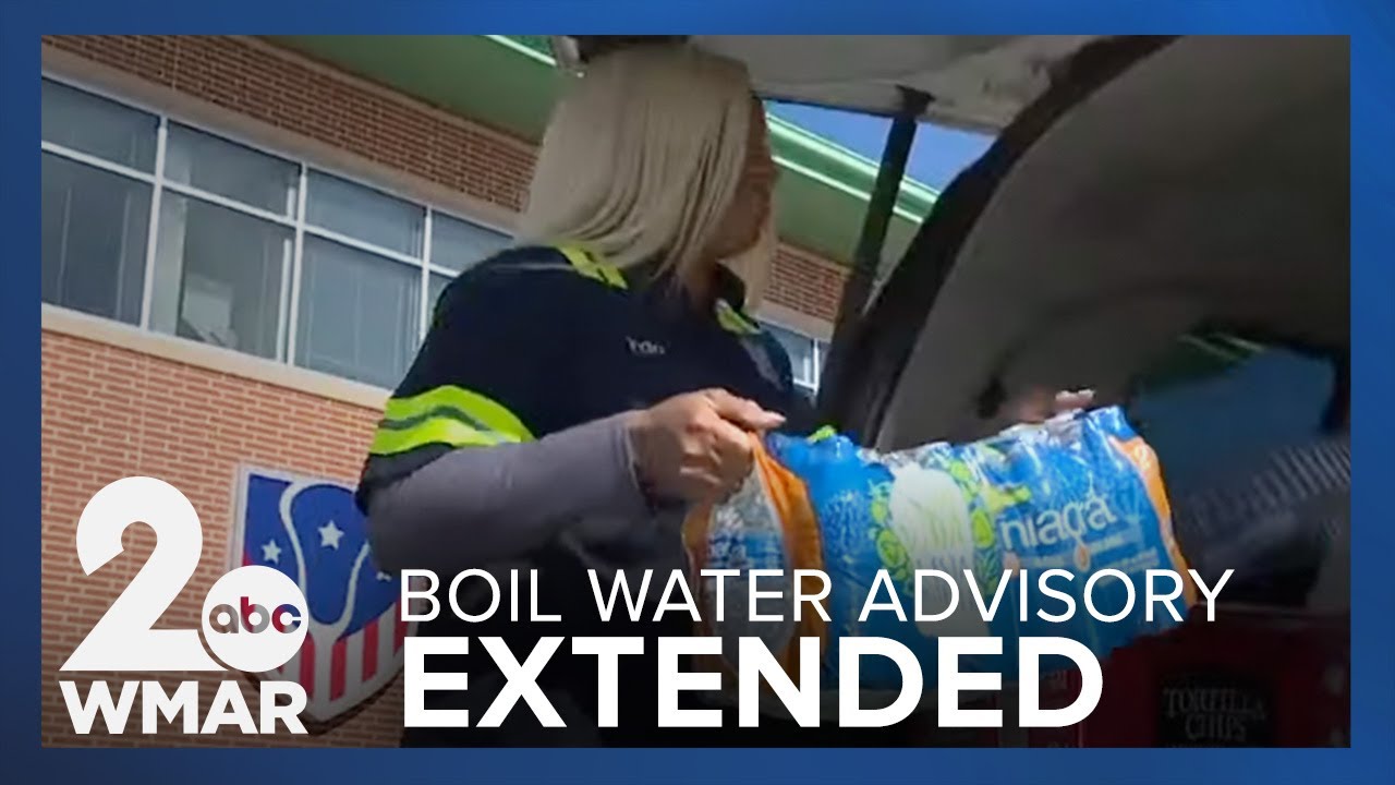 Boil Water Advisory Extended In Baltimore County - YouTube