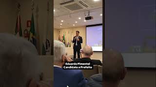 Eduardo Pimentel disse na sabatina da ACP que pretende fazer com segurança em Curitiba