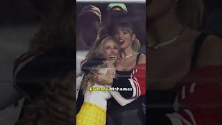 Heartwarming Connection: Taylor Swift & Brittany Mahomes Share Hug at Chiefs Game #shorts