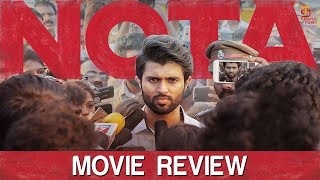 NOTA Tamil Movie Review | Vijay Devarkonda | Nassar | Sathyaraj | Sam CS | NOTA | Thamizh Padam