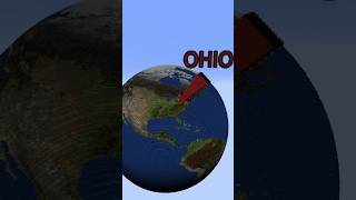 Destroying the entire world of Minecraft ohio 🤯 #shorts #minecraft #ohio