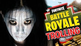 The Grudge SCARES Fortnite Players! (Fortnite Voice Trolling)