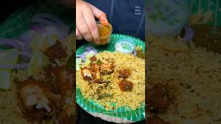 Fried piece biryani near Kphb Hyderabad || Hyderabadi street biryani #hyderabad