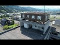 姫川病院【4kドローン空撮】 aerial view of a large abandoned hospital