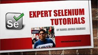 Selenium Training - Lecture 4 - Understanding the New Selenium IDE and other components