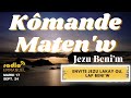 KOMANDE MATEN'W  /PIERRE BINSE ROCHE /RADIO EMMANUEL