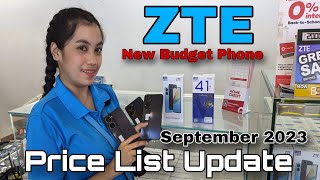 ZTE New Budget Phone, Price Update September 2023, ZTE Blade V41 5G / ZTE Blade V40 / ZTE Blade V40s