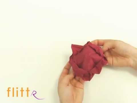 How To Folding Napkins Youtube