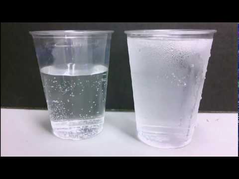 What would cause water to turn from a gas to a liquid?