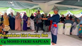 Silat penutup persembahan silat | cikgu FIKRI sapuan | CIMANDE LINCAH