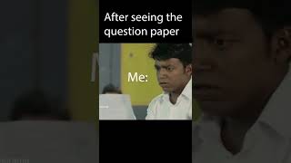 After Seeing the Question Paper #Shorts #malayalam