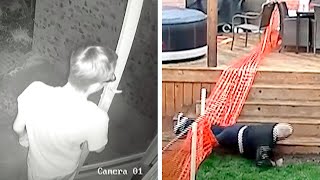 Funniest Moments Caught On Security Camera | CCTV Footage Compilations