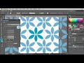 Illustrator Tutorial - Using the Pattern Options tool