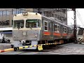 強烈！！路面クロス踏切（高音質）伊予鉄道高浜線railway crossing　iyo line ehime japan