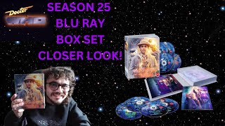 DOCTOR WHO THE COLLECTION SEASON 25 BLU RAY BOX SET CLOSER LOOK