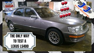 1993 Lexus LS400 UCF10 4.0L 1UZ Swap Test Video MPLE007