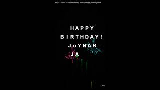 Happy Birthday Animation with Fireworks & Balloons in JavaScript#shorts #shortvideo #python #coding