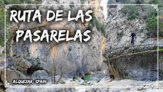 Footbridges Route, Alquézar - Huesca (Northeast Spain)