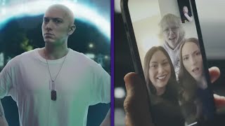 Eminem's 'Houdini' Music : HIS KIDS and All Celeb Cameos!