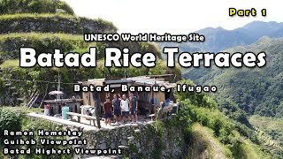 Batad Rice Terraces | UNESCO Heritage Site | Amphitheater | Banaue |  Ifugao