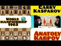 Epic Encounter: Kasparov vs Karpov 🏆 | World Chess Championship Highlights | #bareillychess #chess