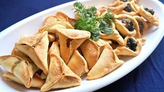 فطائر السبانخ و لا اروع  معجنات و مملحات  Spinach Hand Pies Fatayer