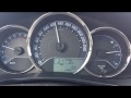 Toyota Corolla (2016) - 1.6 (132HP) Fuel Consumption test (130 km/h)