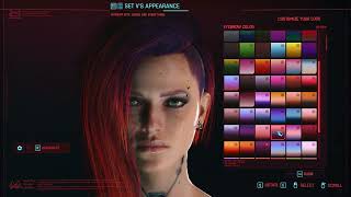 Cyberpunk 2077 mods - Hair Profiles CCXL