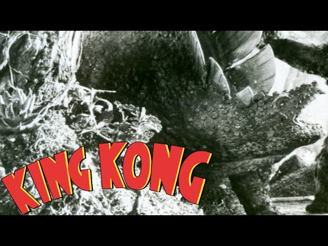 King Kong 1933 Stegosaurus