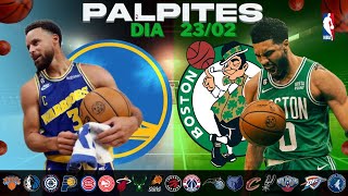 MELHORES PALPITES PARA NBA HOJE 23 02  25 + MULTIPLA