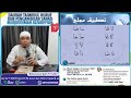 Jazariyyah7 9A || Sifat Istifal dan Isti'la