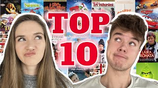 TOP 10 Vánočních Filmů, které musíte vidět! | VLOGMAS #11