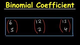 Binomial Coefficient Practice Questions