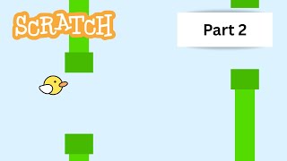 How to Make Flappy Bird in Scratch (Part 2) Keeping Score Plus More!