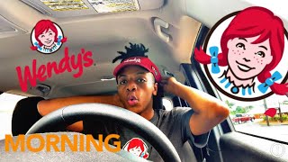 A day in my life: My first time Working Wendy’s Morning shift | Learn How to BAG yo orders! |