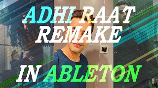 How to make ADHI RAAT Song BY JASS MANAK (Actually) from scratch | Remake FL studio | karaoke @ 3:49