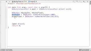 Objective C Programming Tutorial 51 Introduction to Number Objects YouTube