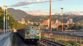 台北捷運 TaipeiMetro 淡水信義線  復興崗站南端  列車交會