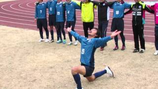 2016.01.17 FC町田レジェンド勝利のラインダンス