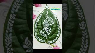 কলকা সাজে পান পাতা সুন্দরী 💚👰💚💗/Betel leaf Art 🎨#ytshorts #art #shortvideos #betelleaf #shorts