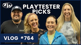 Playtester Picks! Check out some of our FAVORITE Tennis Gear (racquets, shoes & more) - VLOG 764