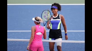 Naomi Osaka vs Marta Kostyuk Extended Highlights | US Open 2020 Round 3