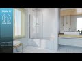 Aqua-Q Swing Tub Door | Swing Opening