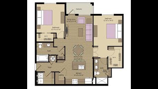 Orchid Run Luxury Apartment! Unit 1-408 Tahoe 1,125 Sq. Ft.