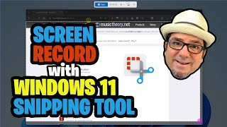 How to Screen Record with the Snipping Tool✂️ | Windows 11