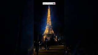 🗼Eiffel tower 🥰 #france #paris #travel #shorts #eiffeltoweratnight #reels