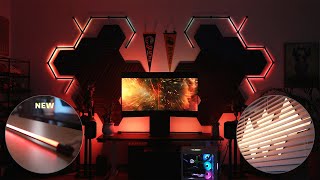 Philips Hue Play Gradient Light Tube Review / Philips Hue, NanoLeaf Lighting Setup Tip