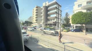 Cyprus, Limassol, Bus Arriving In Limassol