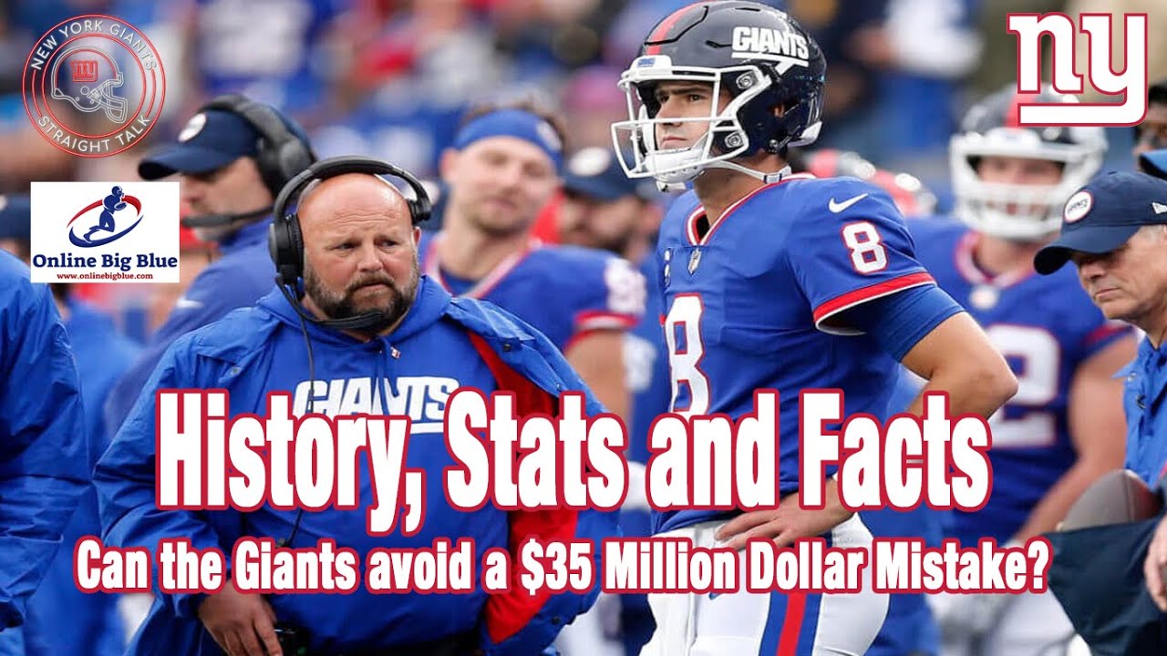 New York Giants - History, Stats & Facts. Can The Giants Avoid A $35 ...